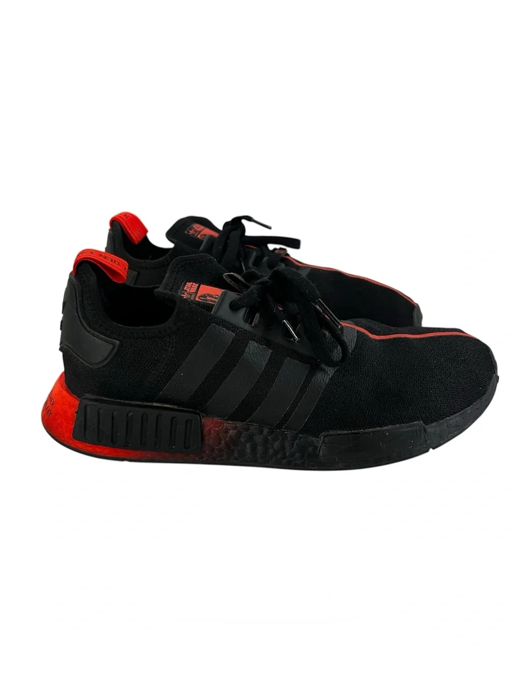 adidas Men's UltraBoost Star Wars Darth Vader’s Black & Red Sneakers Size 10.5